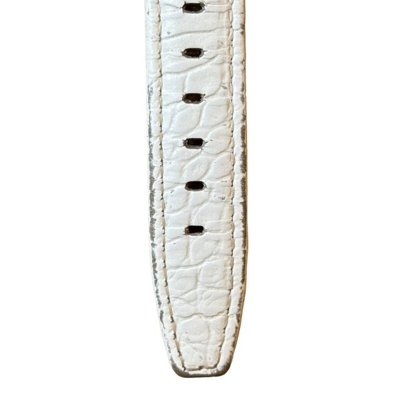 Tommy Bahama TB2128 Women's Sparkling Stones Bezel‎ White Dial Leather Watch - Picture 6 of 10